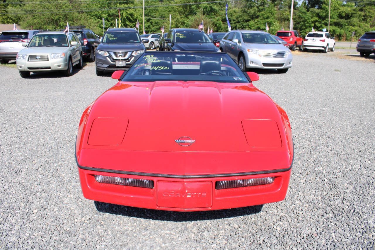 Used 1989 Chevrolet Corvette Convertible RWD image 3