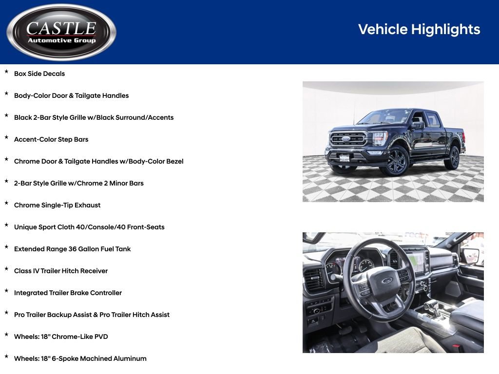 Used 2023 Ford F150 XLT w/ Equipment Group 302A High image 7