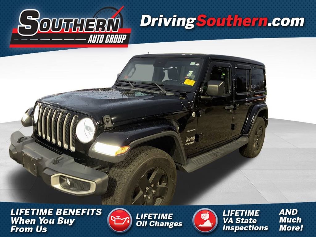 Used 2021 Jeep Wrangler Unlimited Sahara