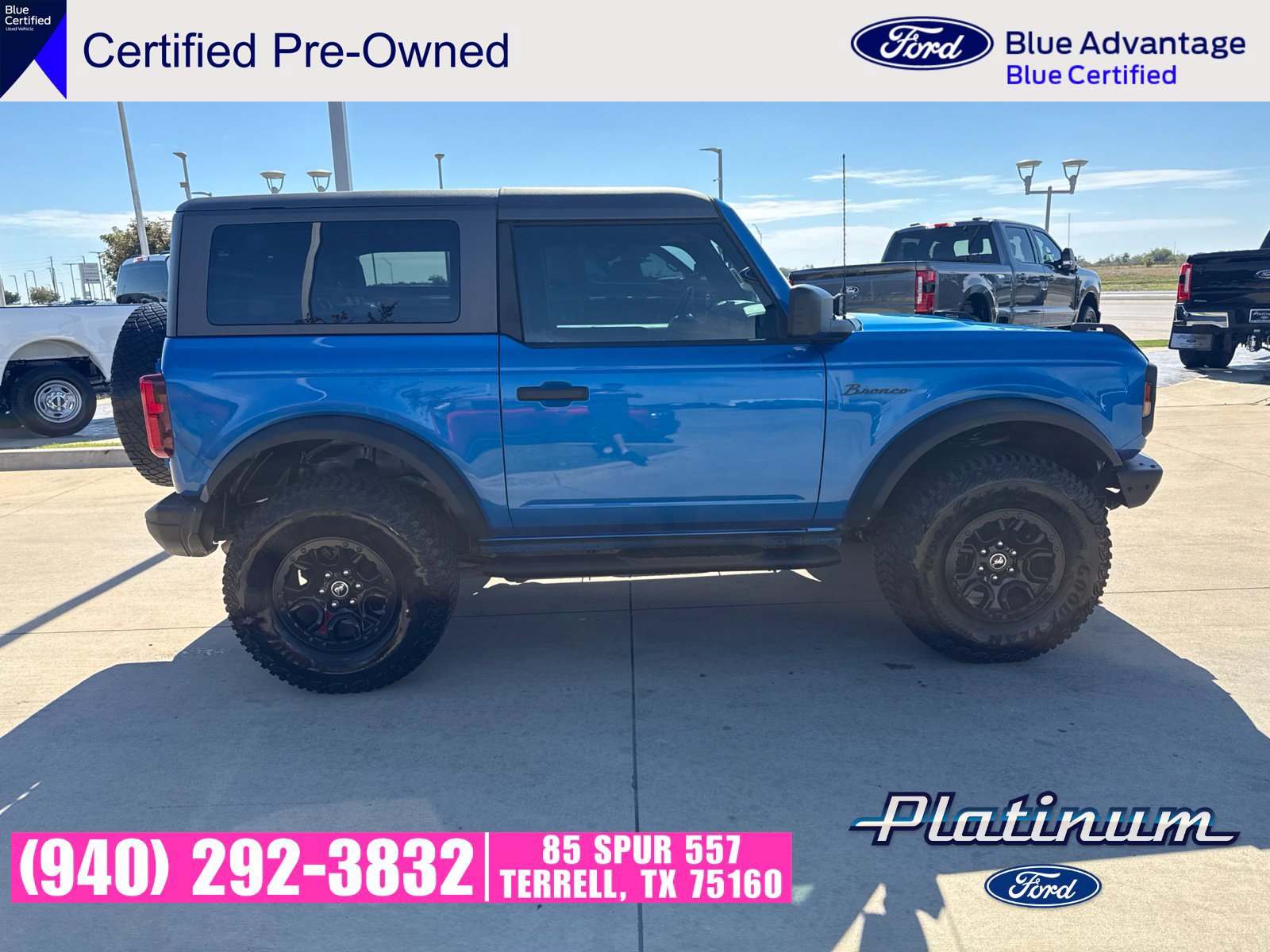 Used 2022 Ford Bronco Black Diamond w/ Sasquatch Package AWD/4WD image 7