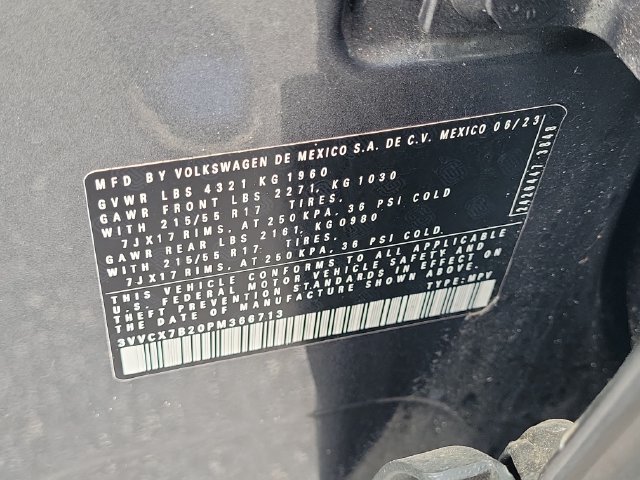 Certified 2023 Volkswagen Taos S FWD image 26