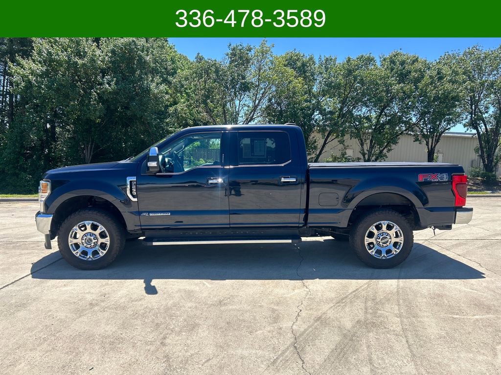 Used 2021 Ford F250 Lariat w/ Lariat Ultimate Package AWD/4WD image 2