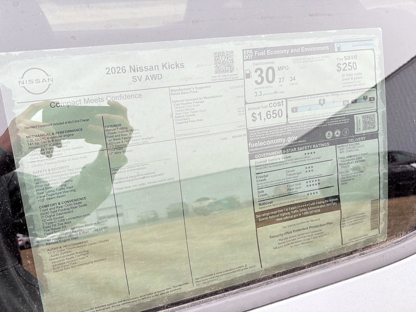New 2026 Nissan Kicks SV w/ Cold Weather Package image 14