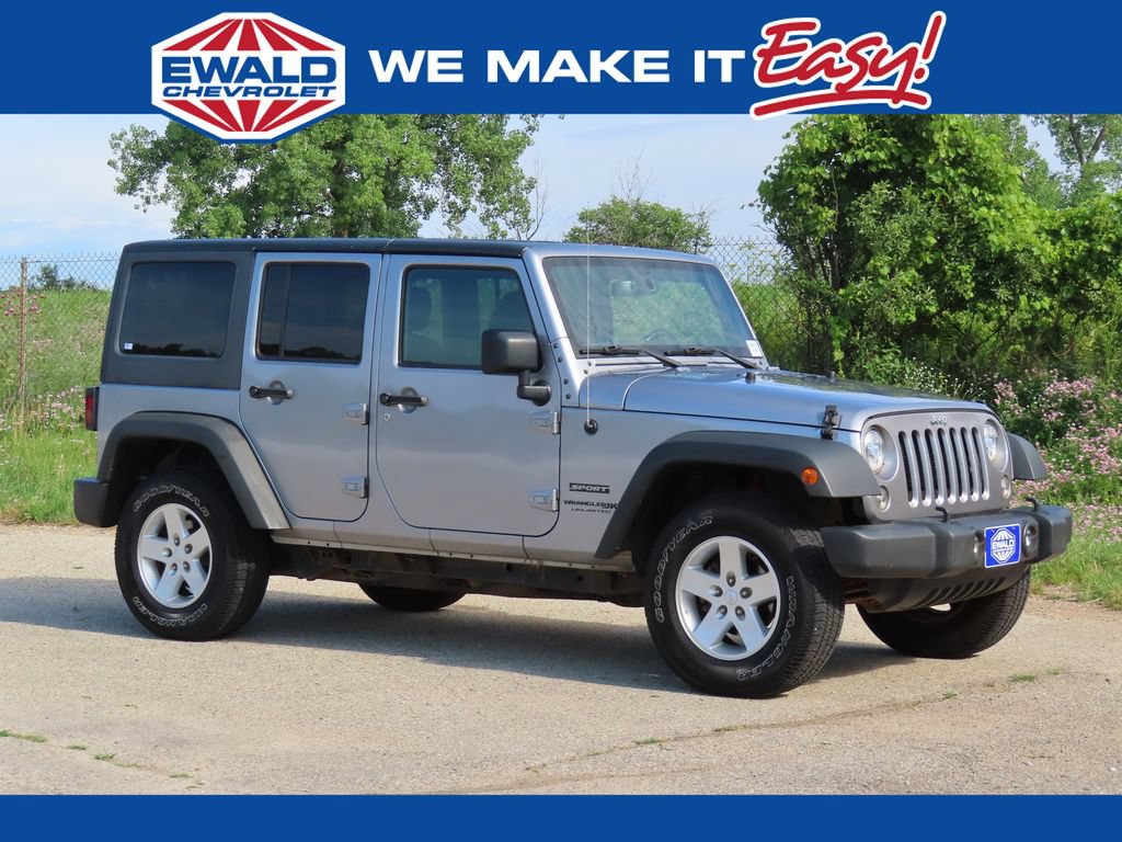 Used 2018 Jeep Wrangler Unlimited Sport S AWD/4WD video 1