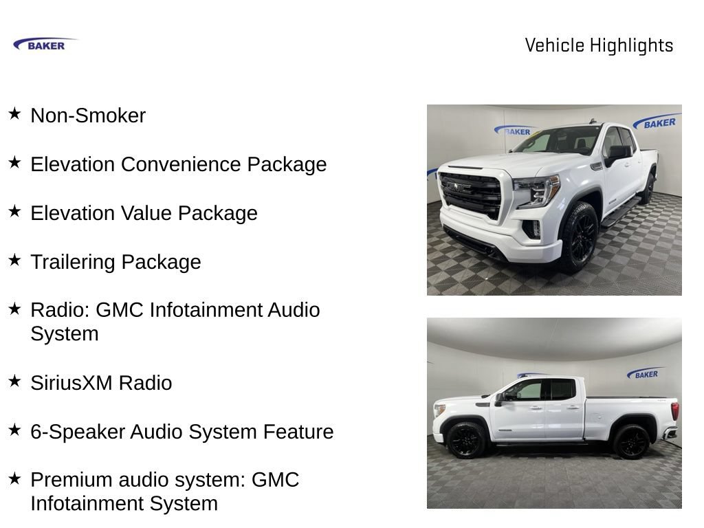 Certified 2021 GMC Sierra 1500 Elevation w/ LPO, Elevation Black Package AWD/4WD image 4
