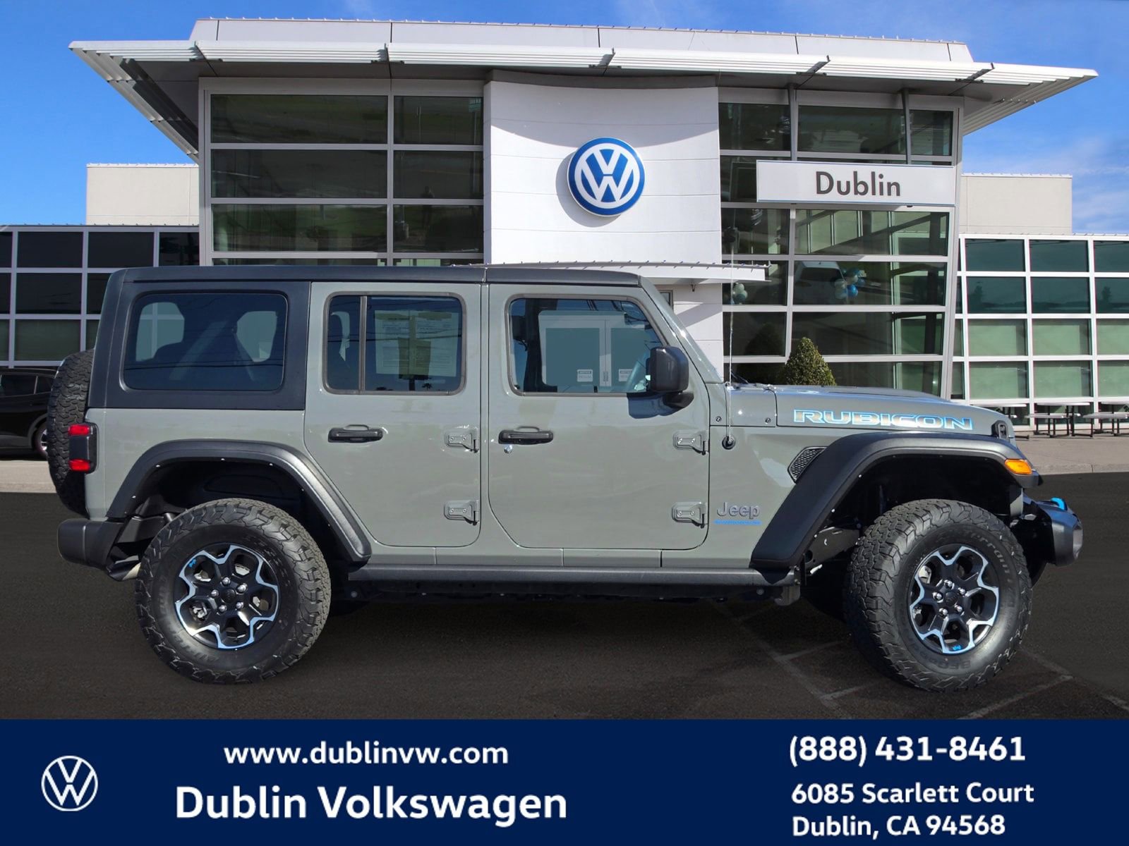 Used 2023 Jeep Wrangler Unlimited Rubicon 4xe image 2