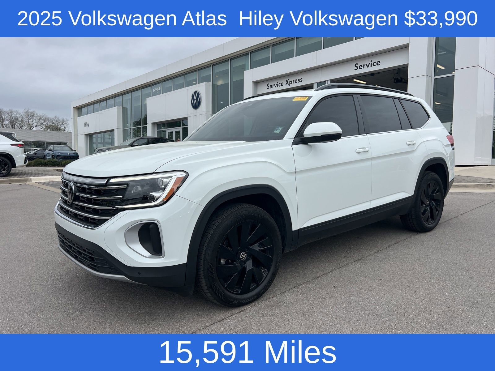 Used 2025 Volkswagen Atlas SE w/ Panoramic Sunroof Package image 1