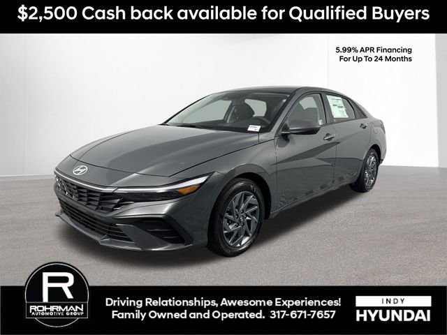 New 2025 Hyundai Elantra Blue
