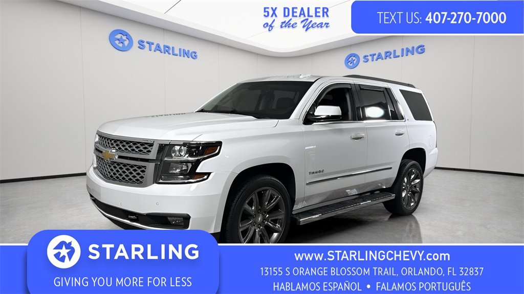 Used 2019 Chevrolet Tahoe LT w/ LT Signature Package image 1