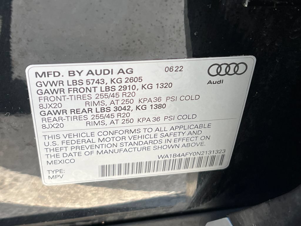 Used 2022 Audi SQ5 Premium Plus AWD/4WD image 28