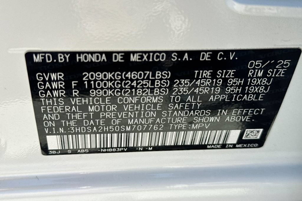 Certified 2025 Acura ADX A-Spec AWD/4WD image 36