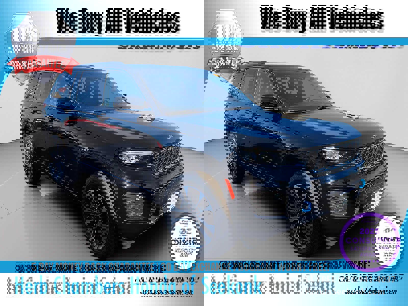 Used 2023 Jeep Grand Cherokee Overland w/ Advanced Protech Group III