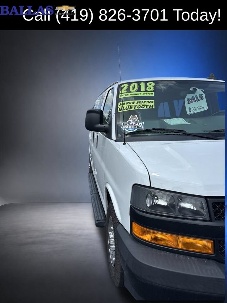 Certified 2018 Chevrolet Express 3500 LS RWD image 3