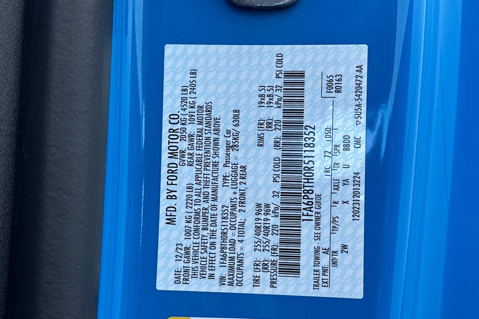 Used 2024 Ford Mustang Coupe image 33