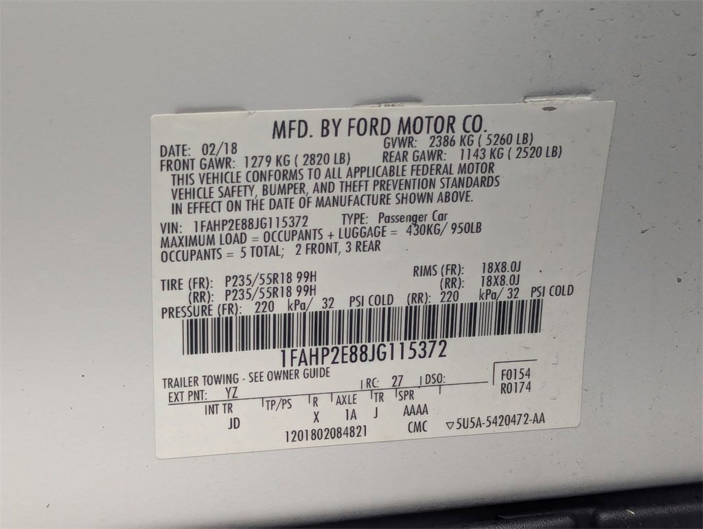 Used 2018 Ford Taurus SEL image 29