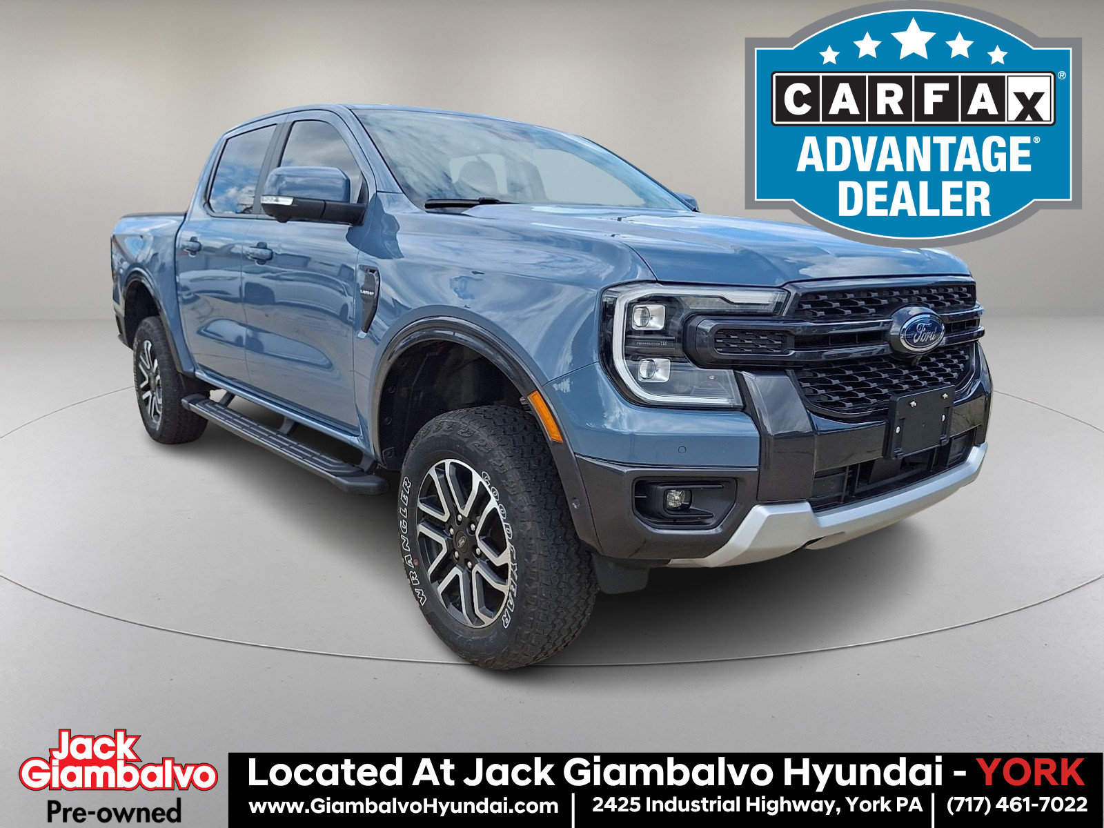 Used 2024 Ford Ranger Lariat w/ FX4 Off-Road Package