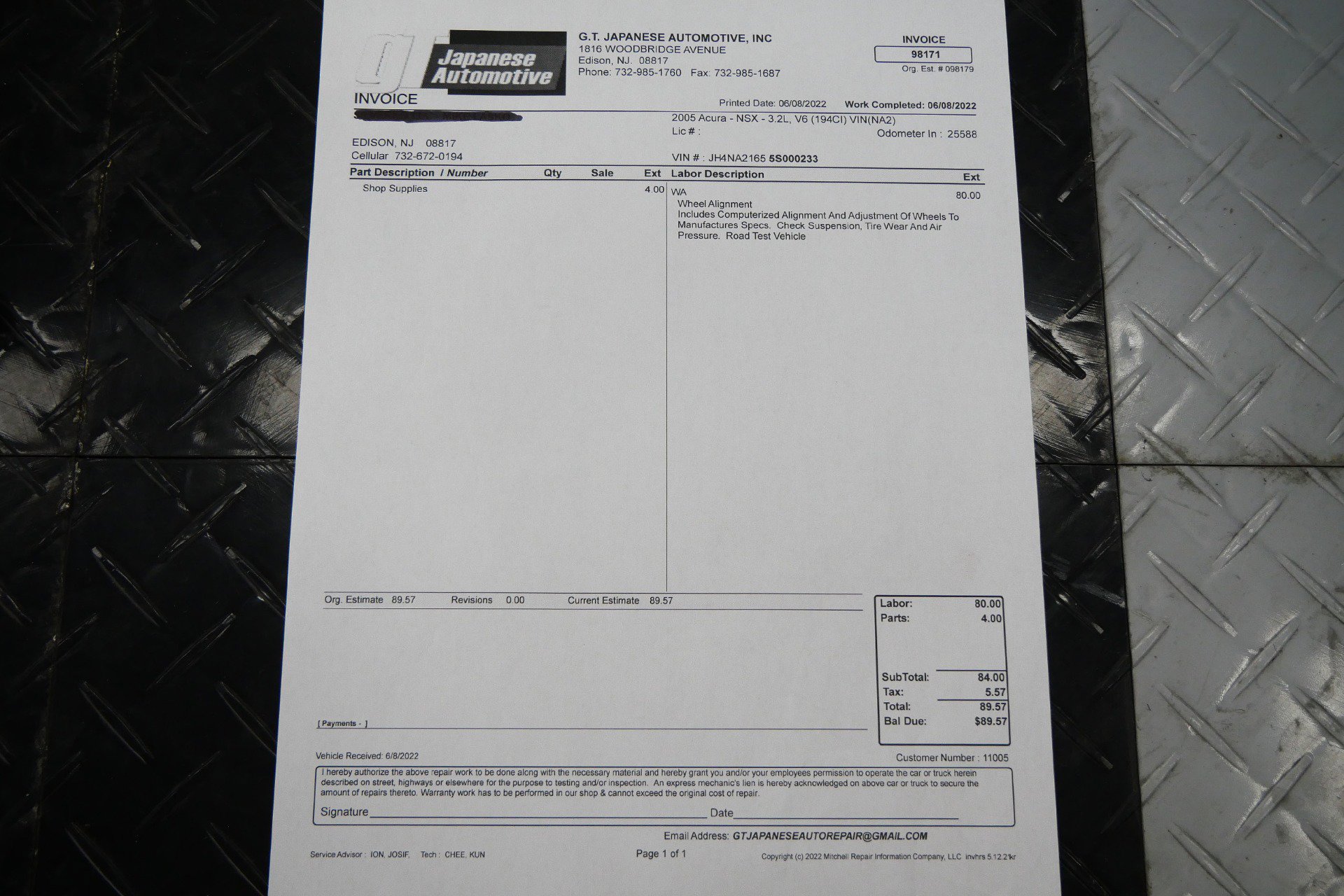 Used 2005 Acura NSX T RWD image 39