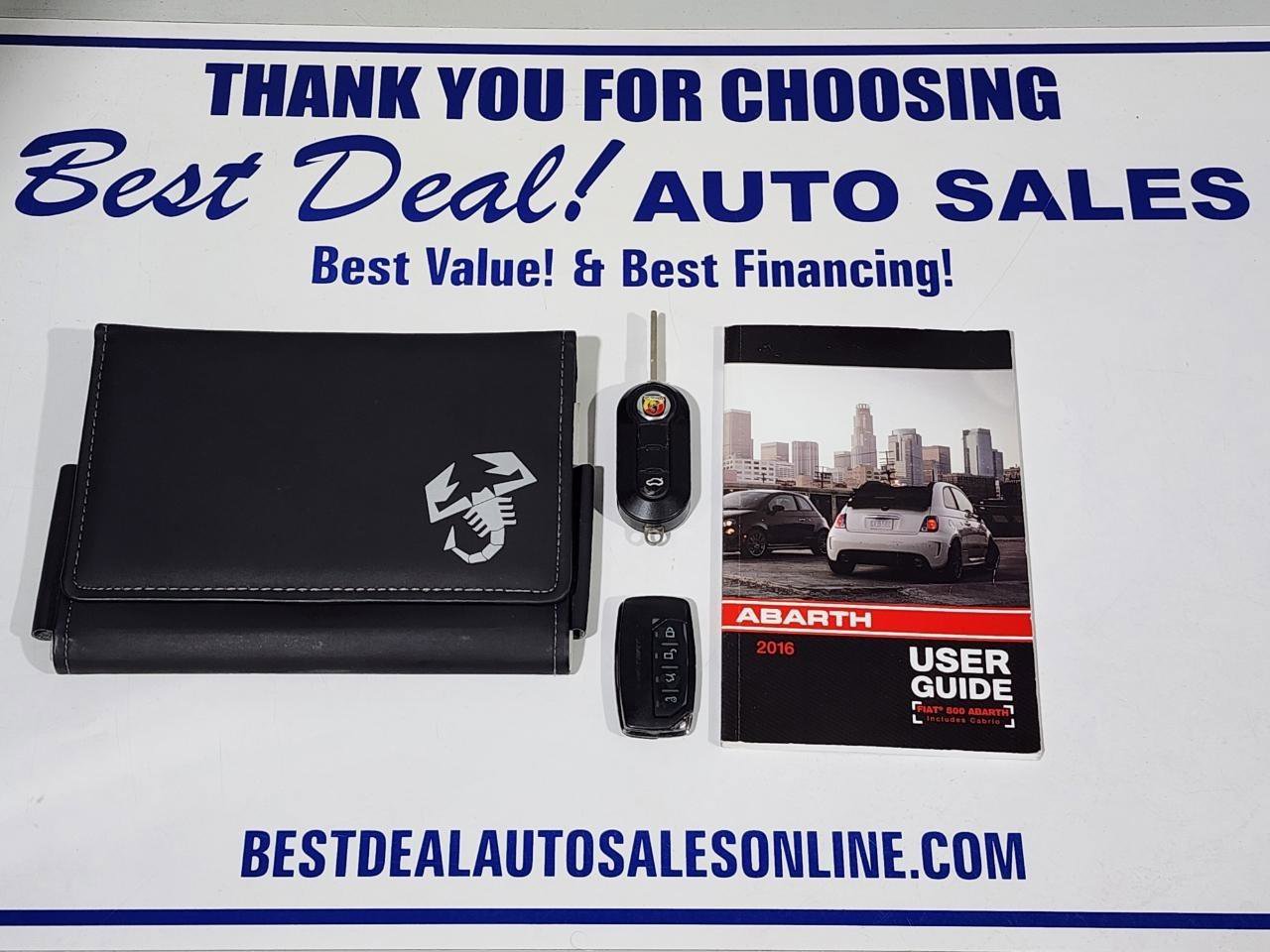 Used 2016 FIAT 500 Abarth w/ Comfort & Convenience Group image 23