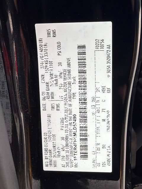 Used 2021 Ford Ranger Lariat AWD/4WD image 22