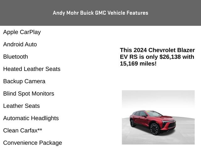 Used 2024 Chevrolet Blazer EV RS image 4