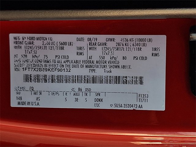 Used 2019 Ford F250 XL w/ XL Value Package image 27