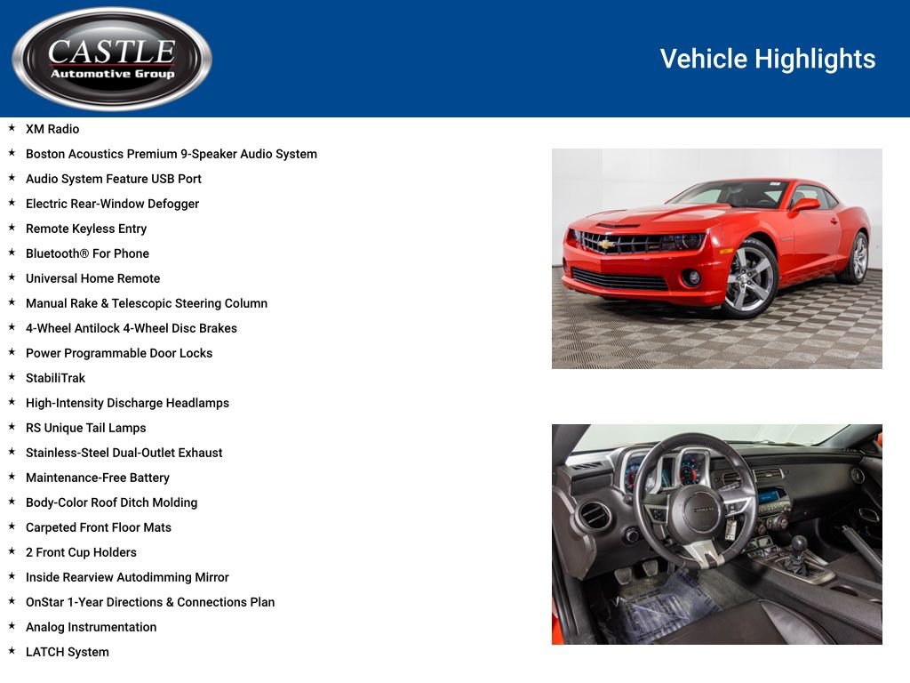 Used 2010 Chevrolet Camaro SS w/ LPO, Ground Effects Package image 12