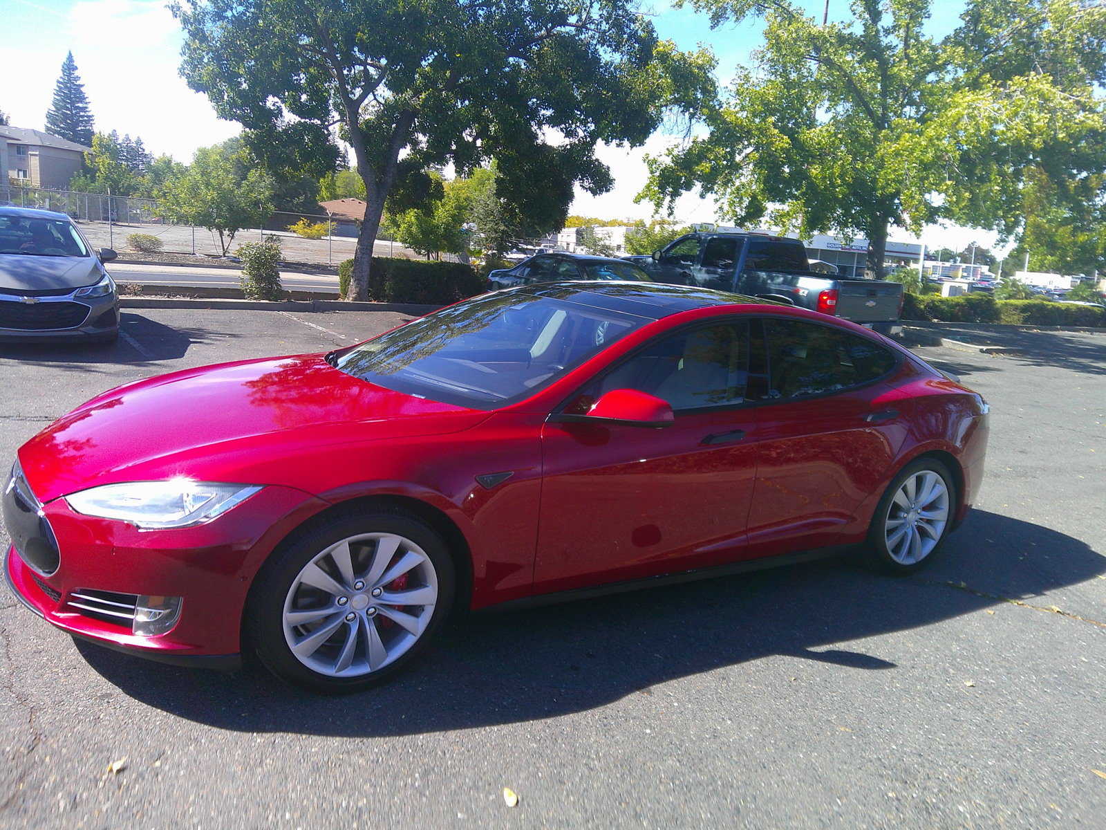 Used 2014 Tesla Model S P85D AWD/4WD image 1