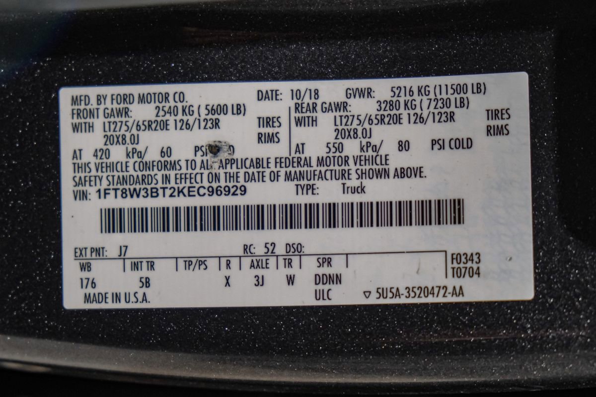 Used 2019 Ford F350 Lariat w/ Chrome Package AWD/4WD image 67
