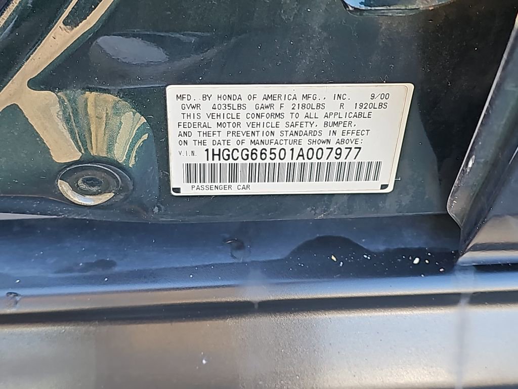 Used 2001 Honda Accord LX image 37