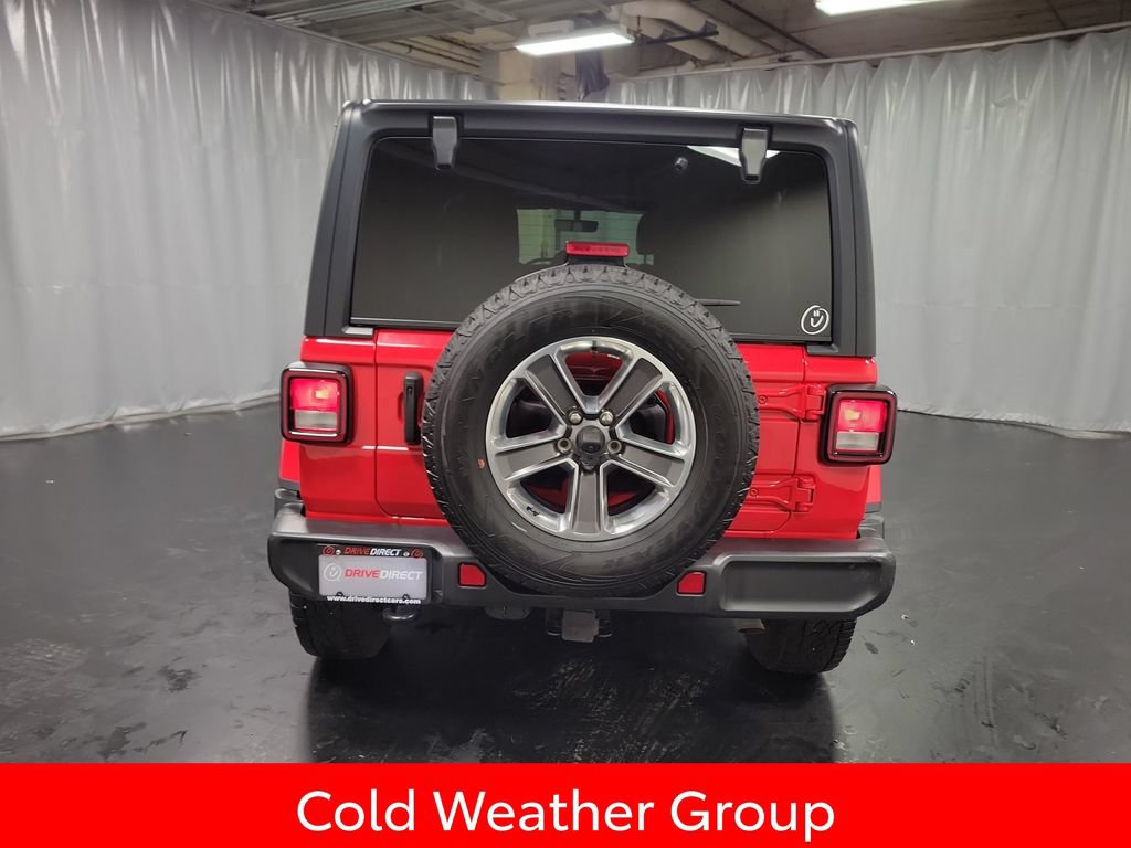 Used 2022 Jeep Wrangler Unlimited Sahara w/ Cold Weather Group AWD/4WD image 7