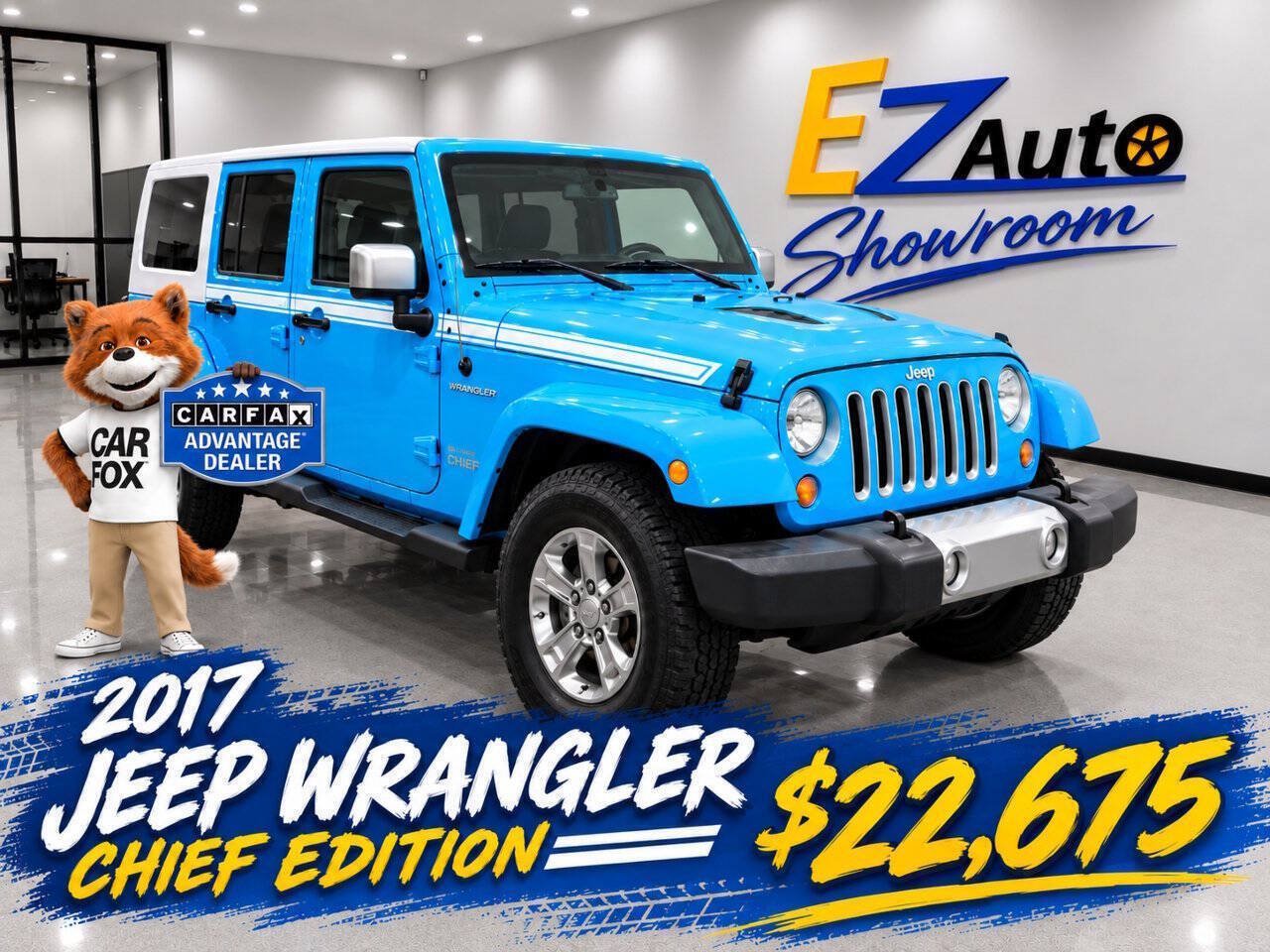 Used 2017 Jeep Wrangler Unlimited Sahara w/ Quick Order Package 24E Chief AWD/4WD image 12