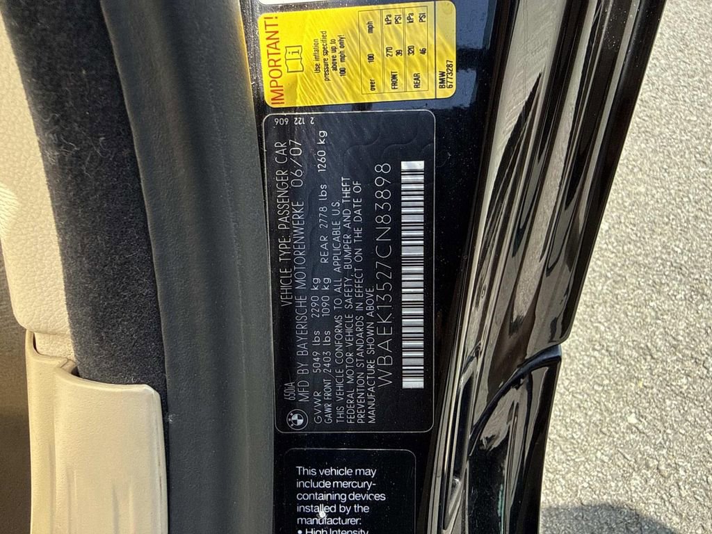 Used 2007 BMW 650i Convertible RWD image 16