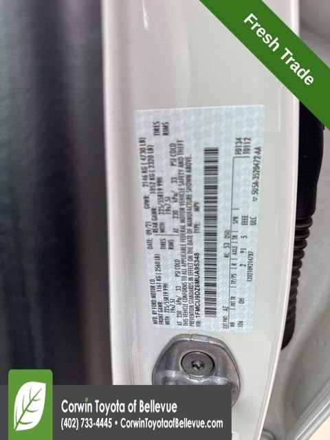 Used 2021 Ford Escape Titanium w/ Titanium Elite Package image 12