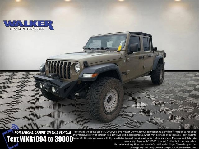 Used 2020 Jeep Gladiator Sport w/ Quick Order Package 24S AWD/4WD video 1