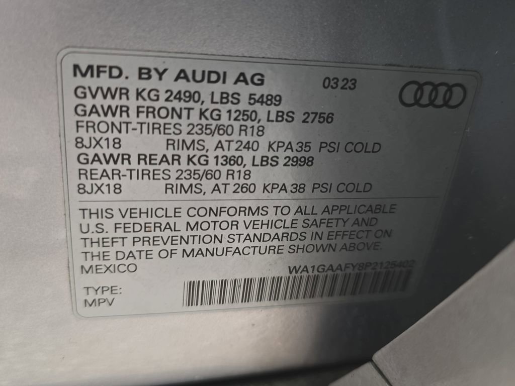 Used 2023 Audi Q5 2.0T Premium w/ Convenience Package image 30