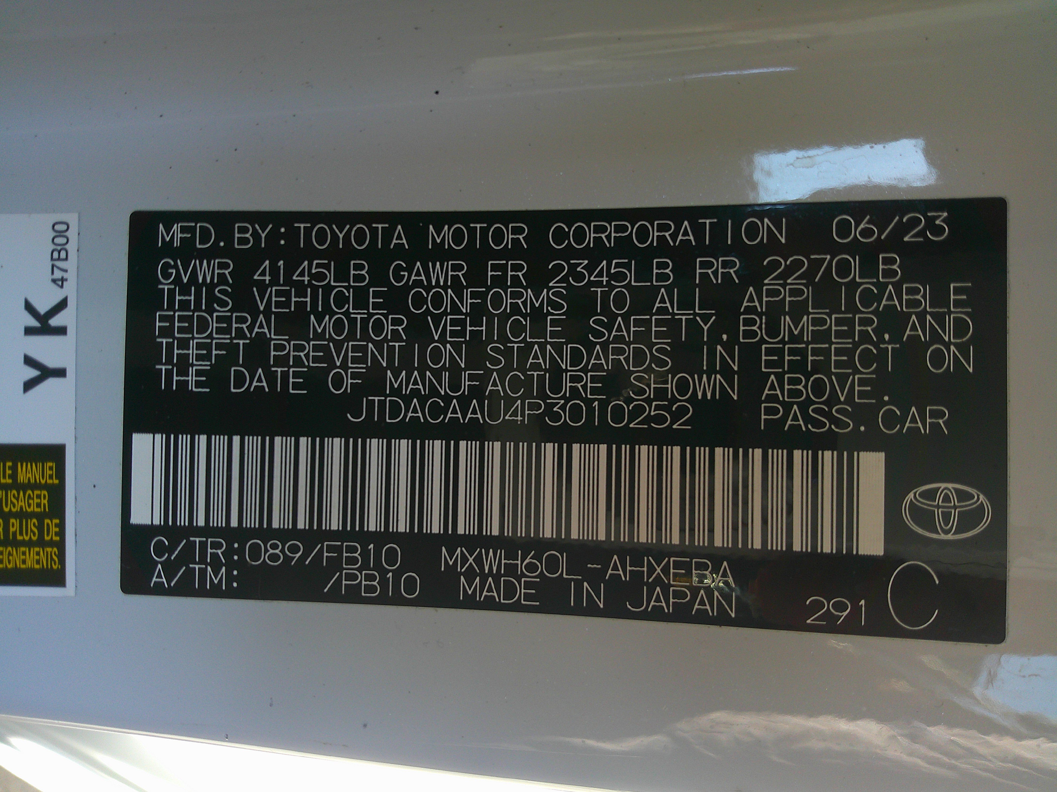 Used 2023 Toyota Prius LE image 35