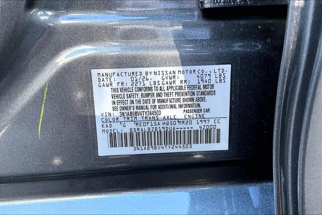 New 2026 Nissan Sentra S image 13
