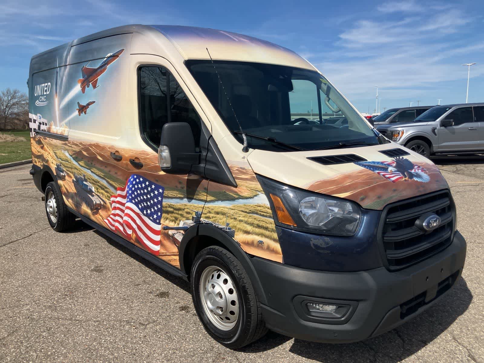 Used 2021 Ford Transit 250 Medium Roof AWD w/ Interior Upgrade Package image 3