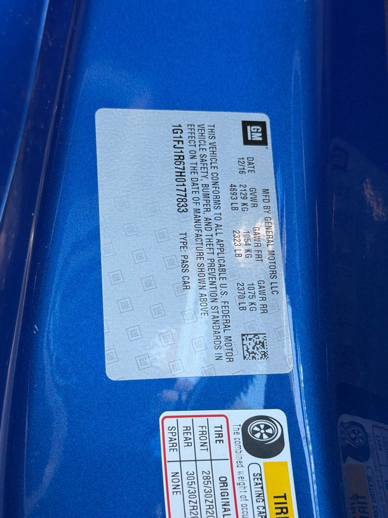 Used 2017 Chevrolet Camaro ZL1 RWD image 26