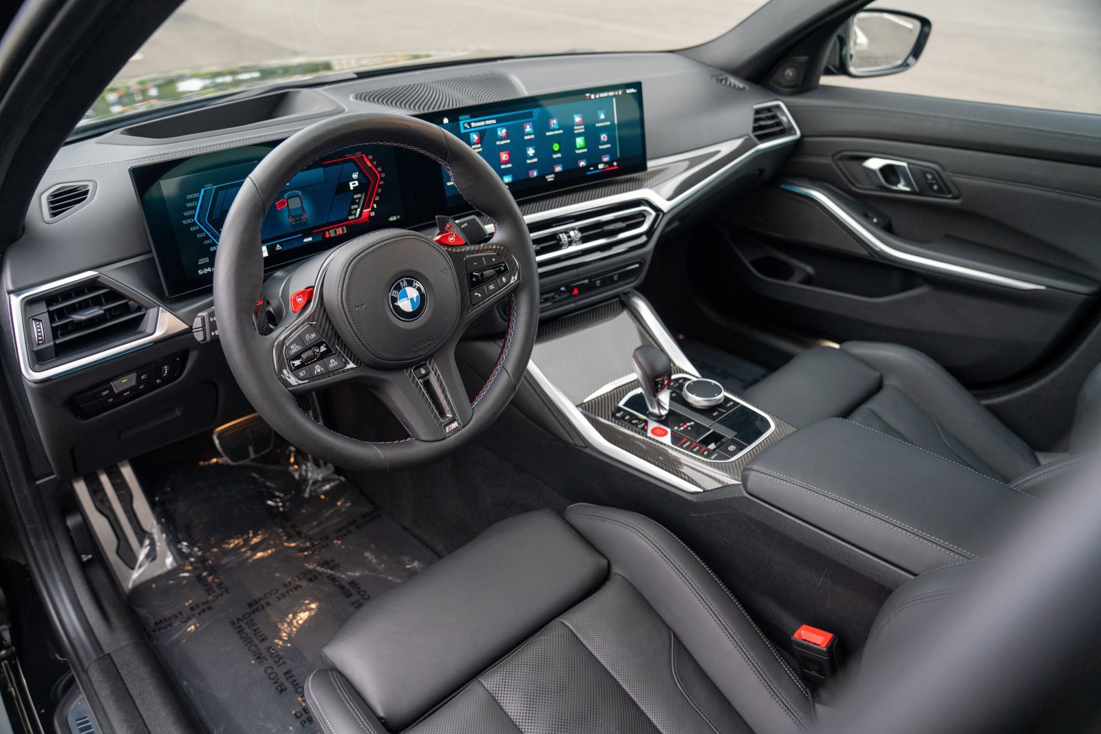 Used 2024 BMW M3 Competition w/ M Carbon Exterior Package AWD/4WD image 4