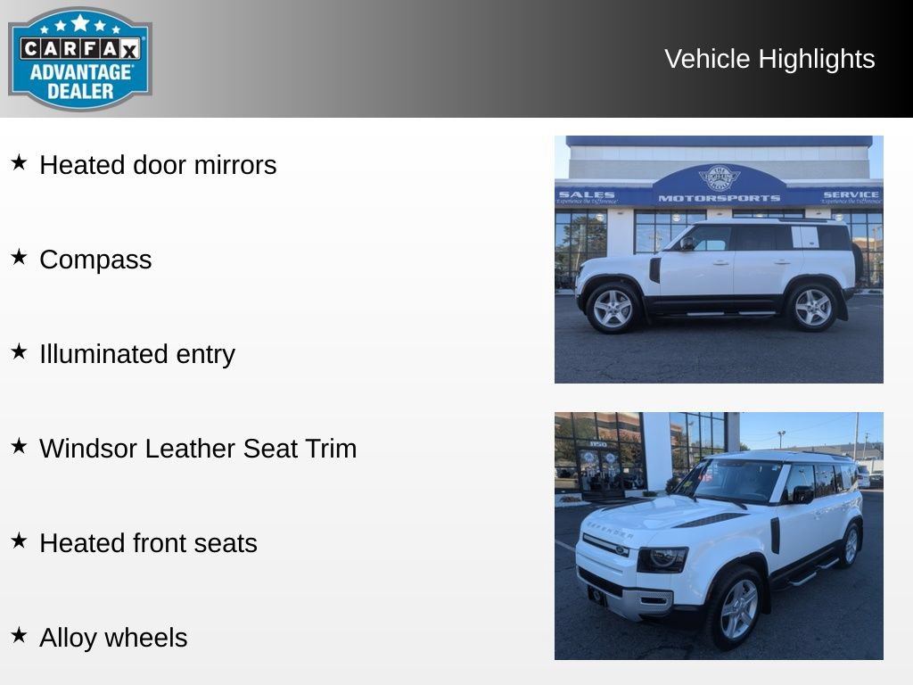 Used 2020 Land Rover Defender 110 HSE AWD/4WD image 8