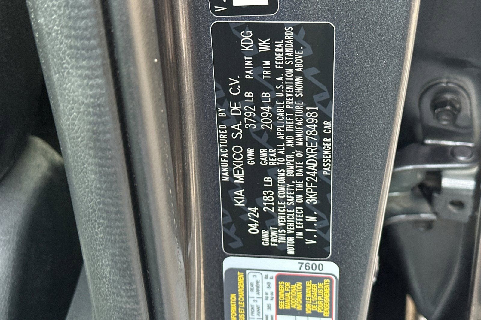 Used 2024 Kia Forte LX FWD image 22