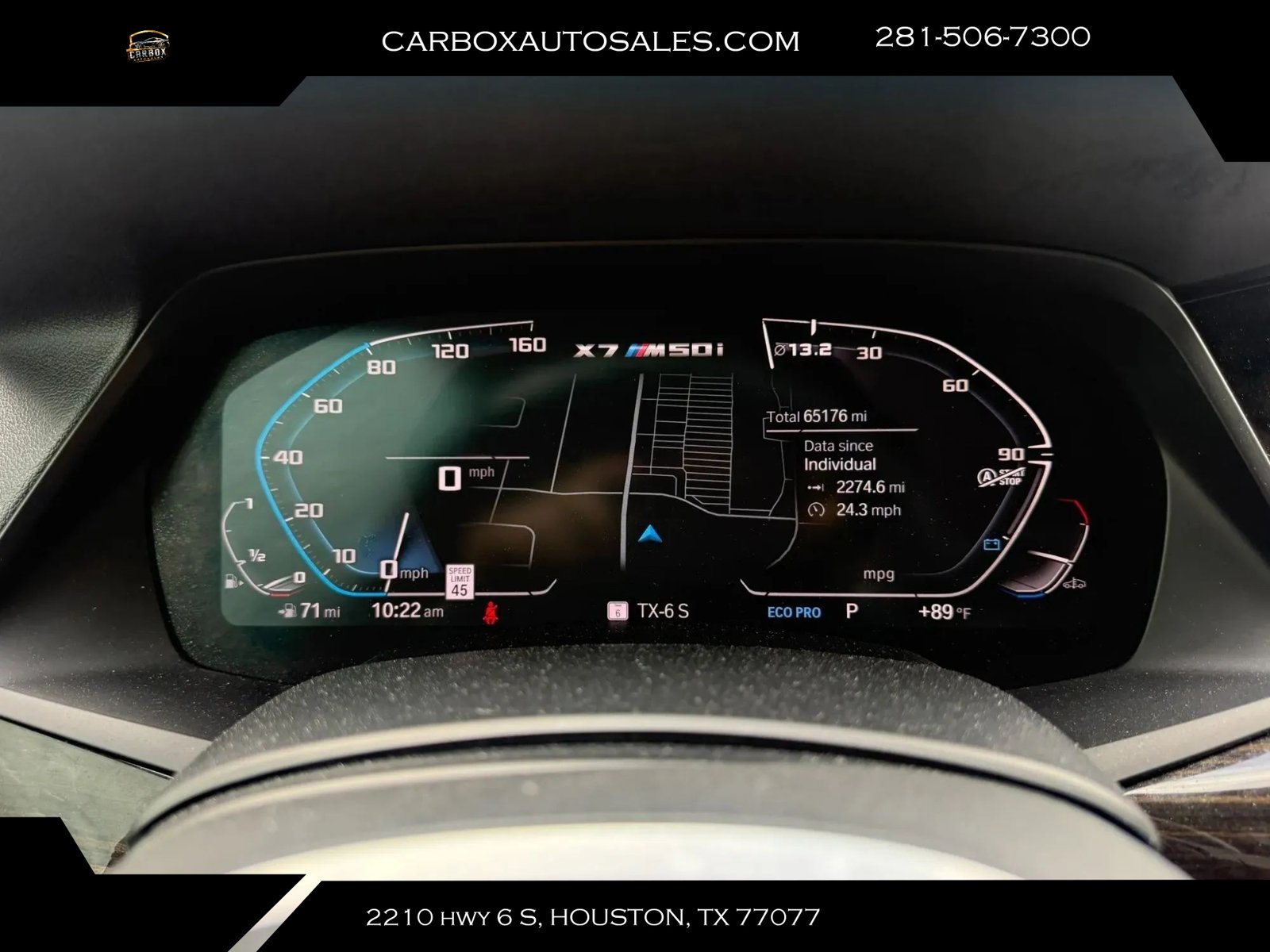 Used 2020 BMW X7 M50i w/ Executive Package AWD/4WD image 13