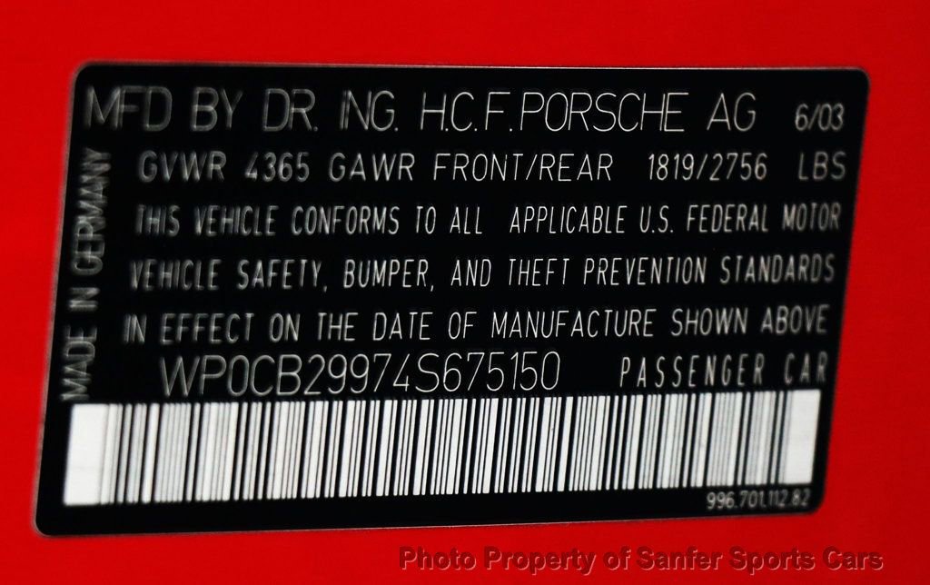 Used 2004 Porsche 911 Turbo image 50