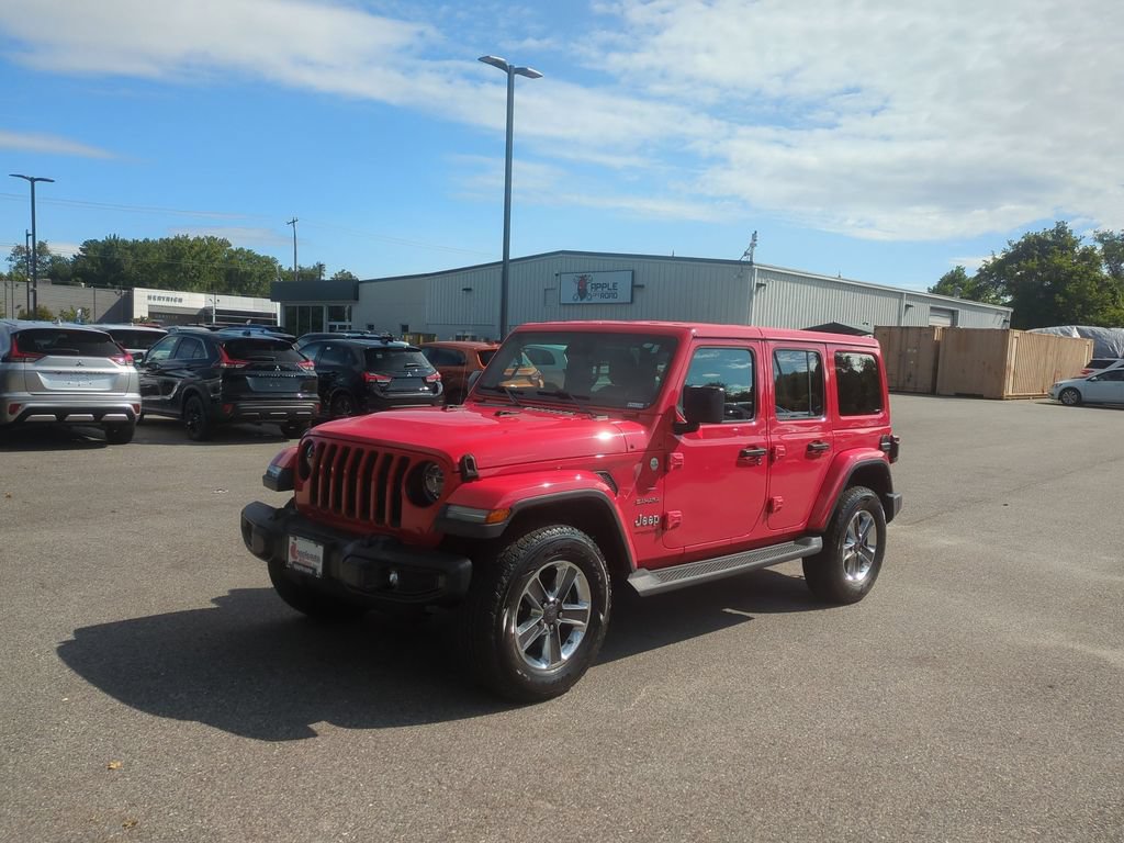 Used 2021 Jeep Wrangler Unlimited Sahara AWD/4WD image 1