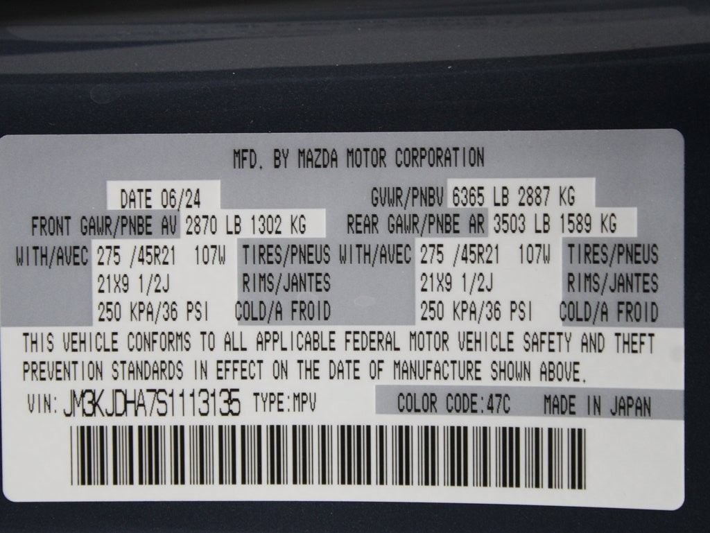 Used 2025 MAZDA CX-70 Plug-In Hybrid w/ Premium Pkg AWD/4WD image 60