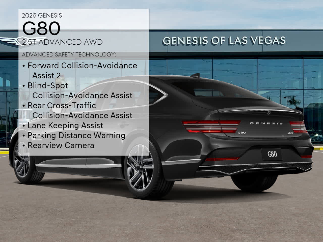 New 2026 Genesis G80 2.5T Advanced image 7
