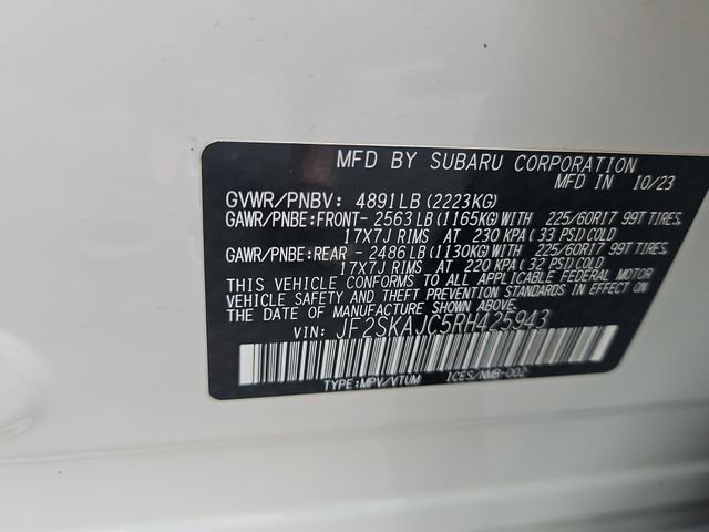 Used 2024 Subaru Forester Wilderness image 33