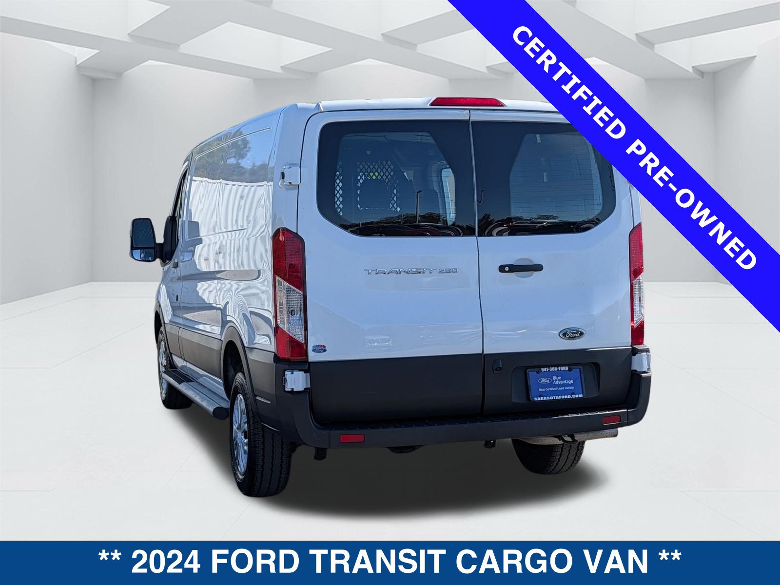 Certified 2024 Ford Transit 250 Low Roof w/ Exterior Upgrade Package RWD image 8