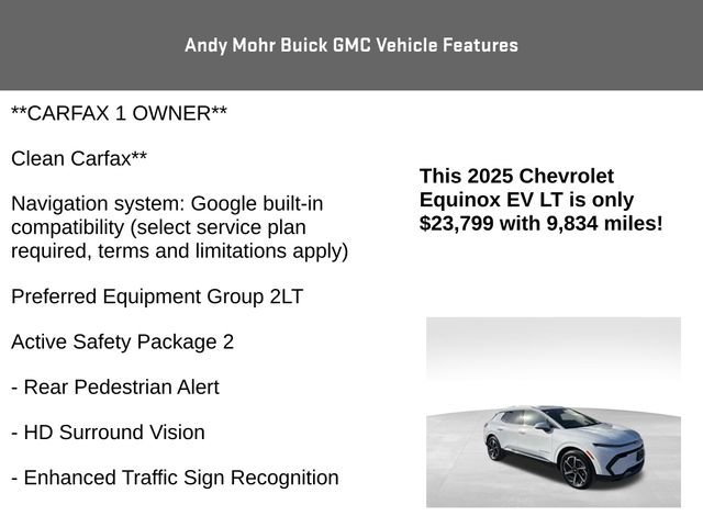 Used 2025 Chevrolet Equinox EV LT w/ Convenience Package image 4